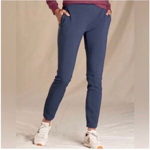 Toad&Co Women's Flextime Moto Crop Pant Size 4